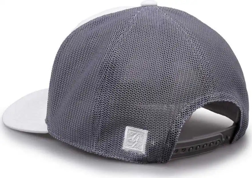 The Game Gb518 Everyday Trucker Cap White Gray / 6 7/8’’ 7 5/8’’