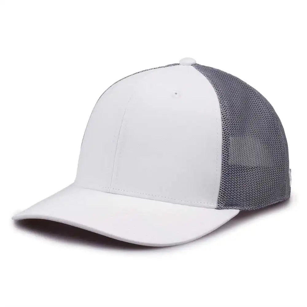 The Game Gb518 Everyday Trucker Cap White Gray / 6 7/8’’ 7 5/8’’