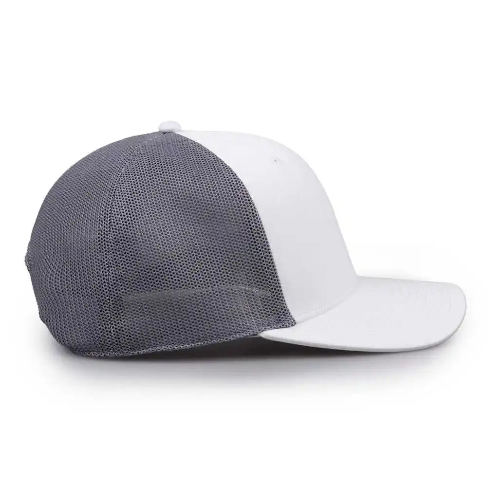 The Game Gb518 Everyday Trucker Cap White Gray / 6 7/8’’ 7 5/8’’