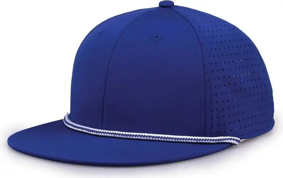 The Game Gb519 Perforated Gamechanger with Rope Cap - Royal - Osfm