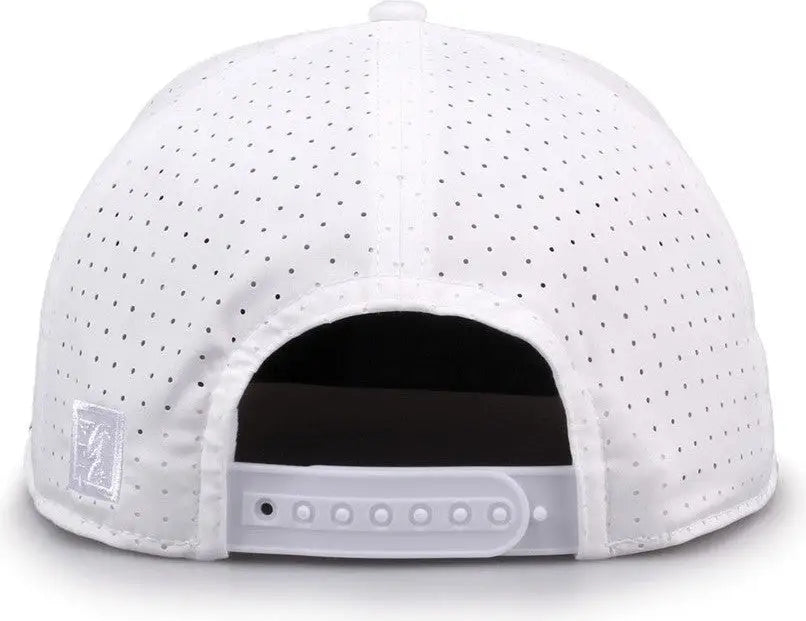 The Game Gb519 Perforated Gamechanger with Rope Cap - White - Osfm