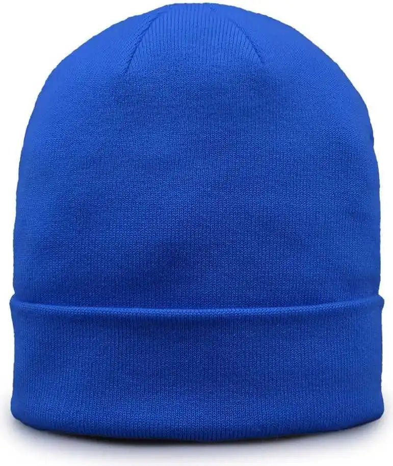 The Game Gb521 Fine Guage Roll Up Cuffed Beanie - La Blue