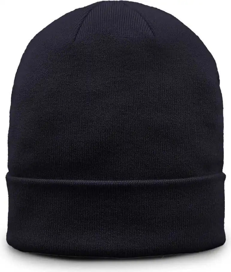 The Game Gb521 Fine Guage Roll Up Cuffed Beanie - Purple