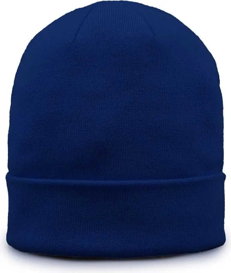 The Game Gb521 Fine Guage Roll Up Cuffed Beanie - Royal