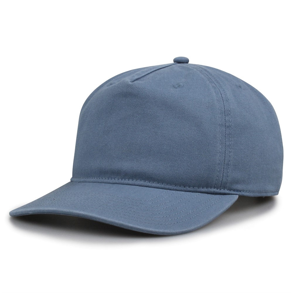 The Game Gb523 Twill 5 Panel 2 Tone Cap - Marine