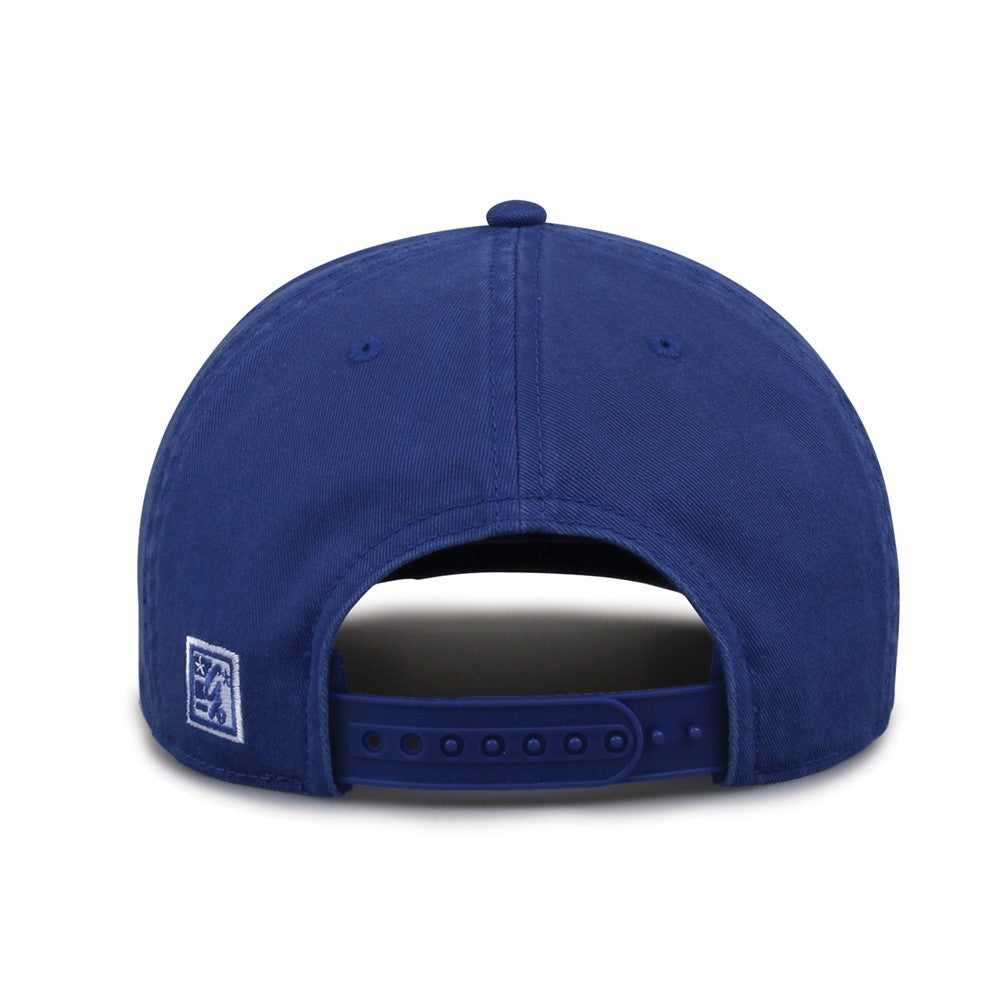 The Game Gb523 Twill 5 Panel 2 Tone Cap - Royal