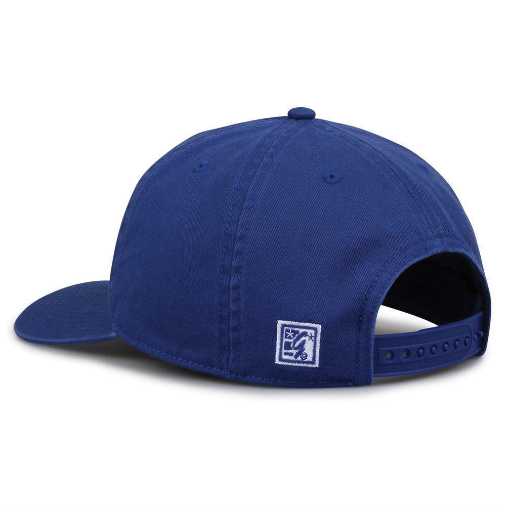 The Game Gb523 Twill 5 Panel 2 Tone Cap - Royal