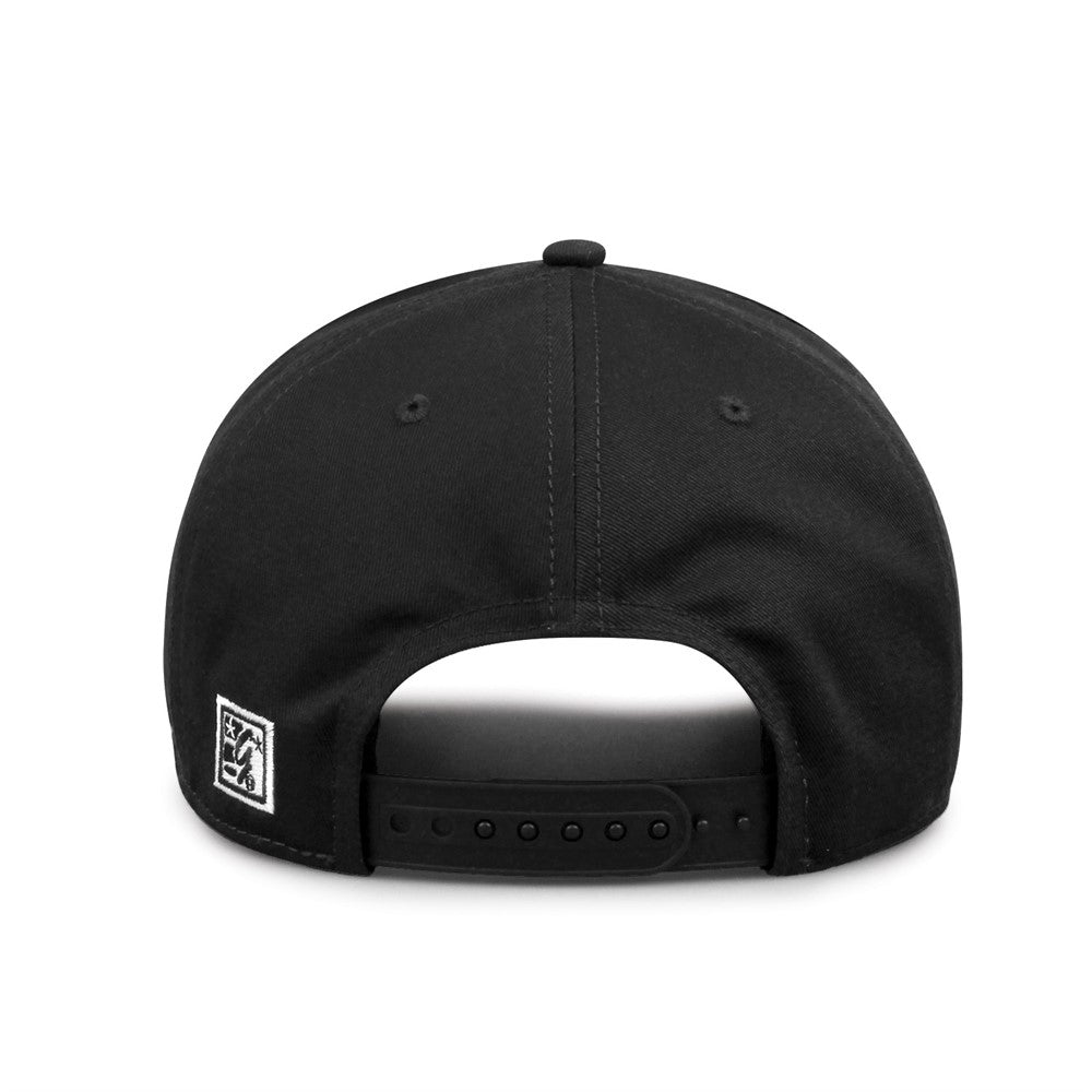 The Game Gb525 5 Panel Twill Cap - Black