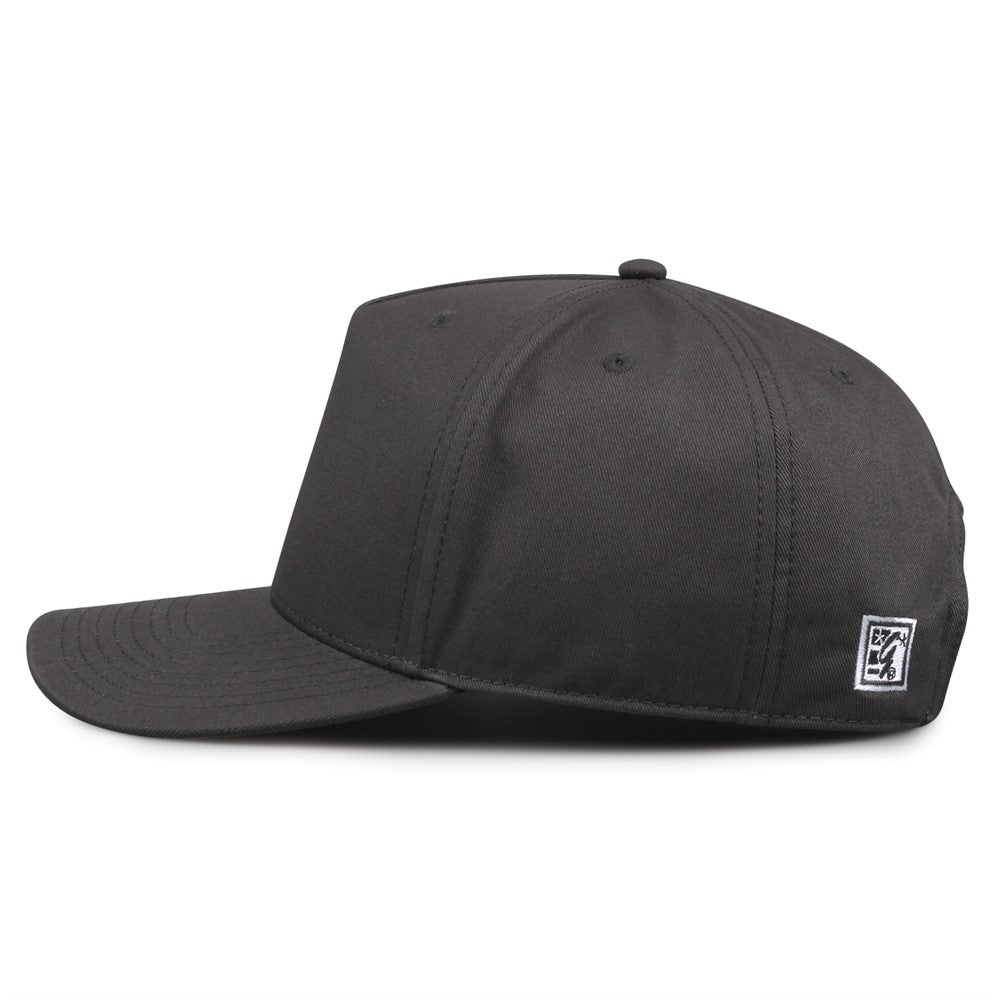 The Game Gb525 5 Panel Twill Cap - Charcoal