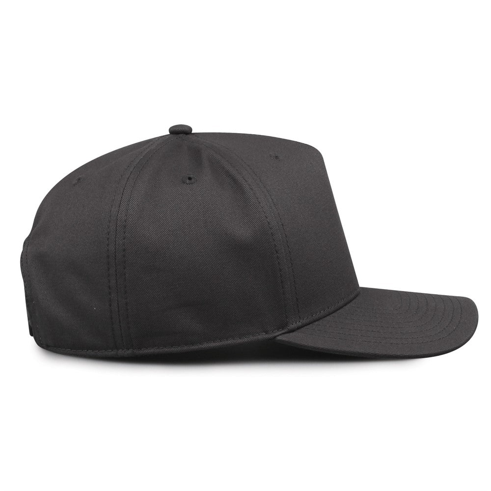 The Game Gb525 5 Panel Twill Cap - Charcoal