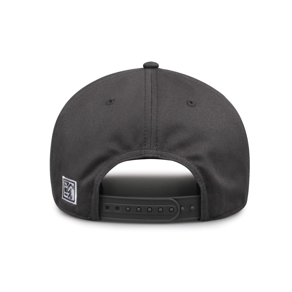 The Game Gb525 5 Panel Twill Cap - Charcoal