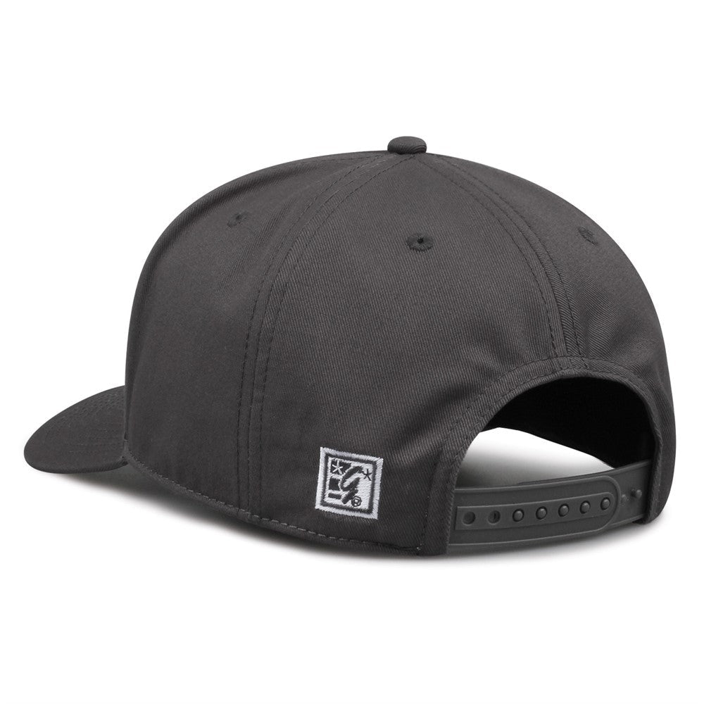 The Game Gb525 5 Panel Twill Cap - Charcoal