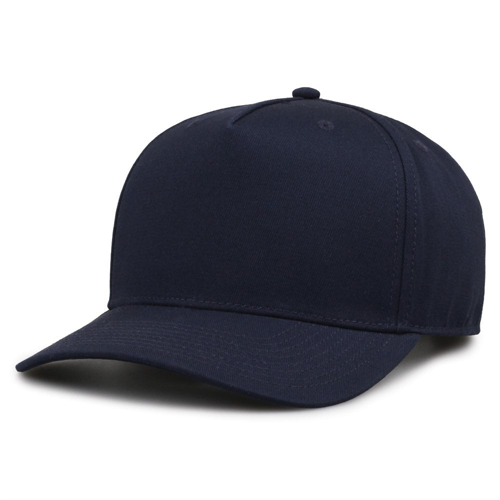 The Game Gb525 5 Panel Twill Cap - Navy