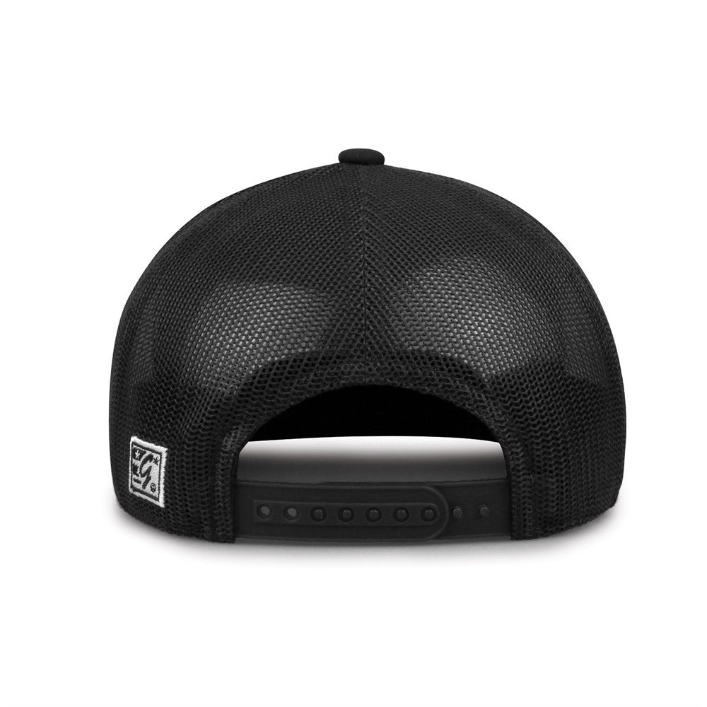 The Game Gb527 Euro Trucker Cap - Black