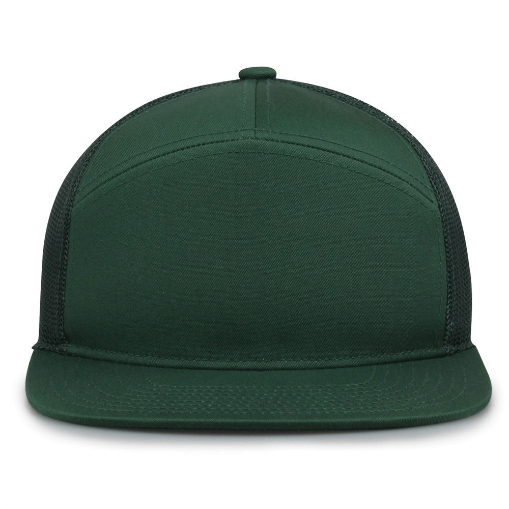 The Game Gb527 Euro Trucker Cap - Dark Green