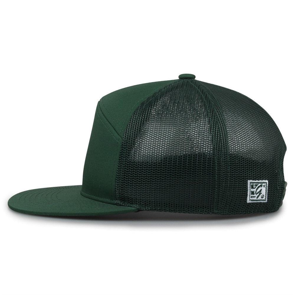 The Game Gb527 Euro Trucker Cap - Dark Green
