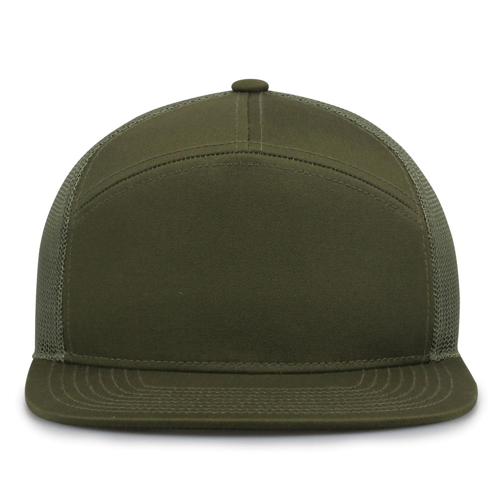 The Game Gb527 Euro Trucker Cap - Light Olive