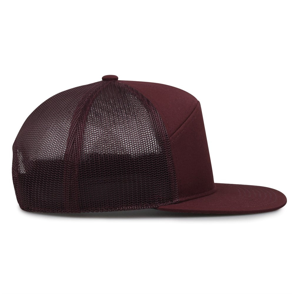 The Game Gb527 Euro Trucker Cap - Maroon