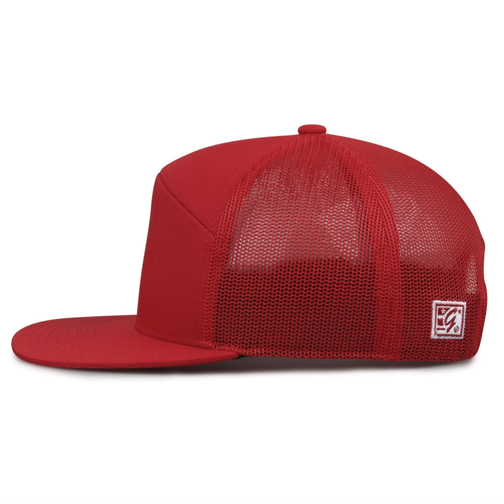 The Game Gb527 Euro Trucker Cap - Red