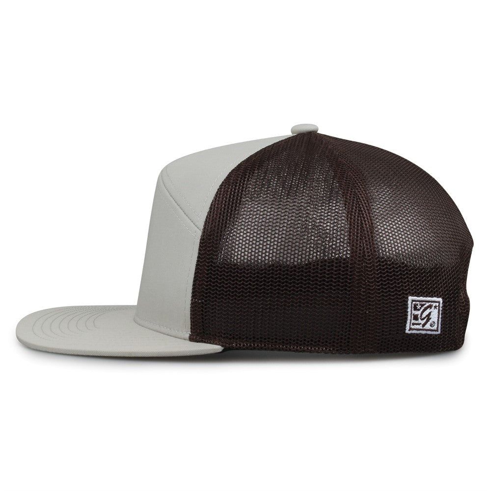 The Game Gb527 Euro Trucker Cap - Stone