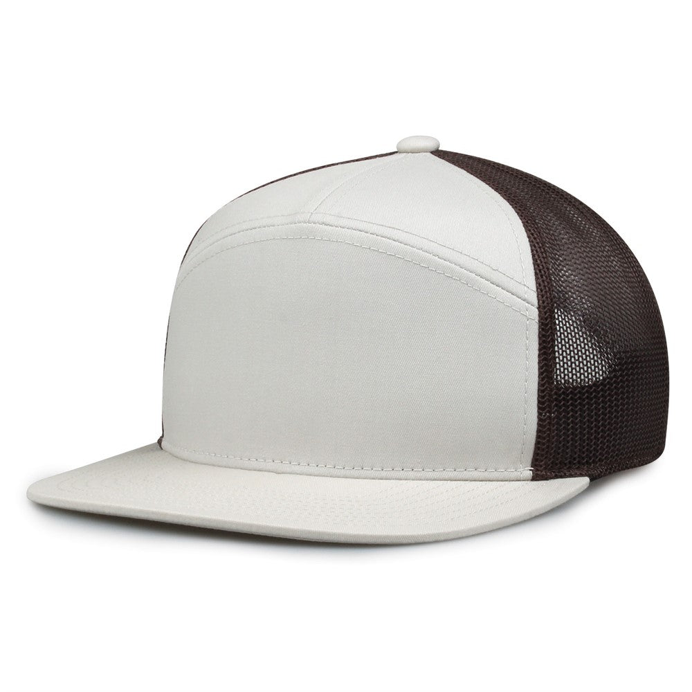 The Game Gb527 Euro Trucker Cap - Stone