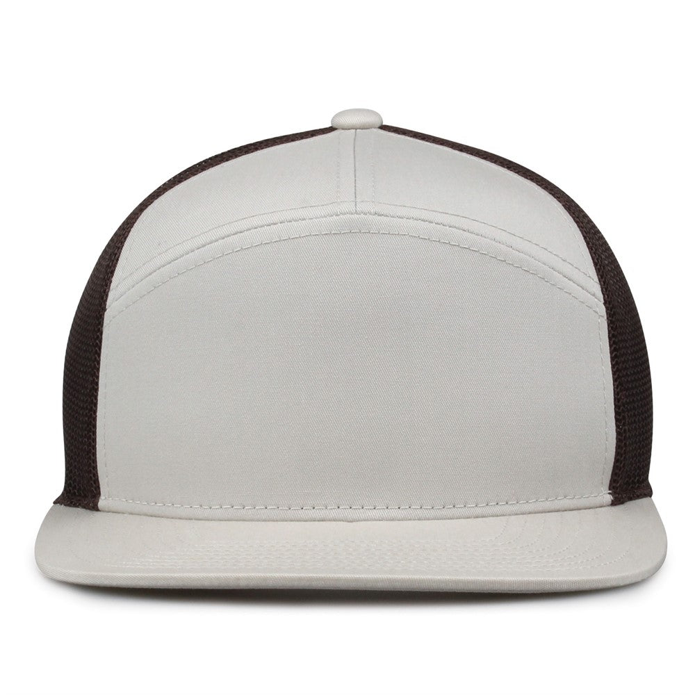The Game Gb527 Euro Trucker Cap - Stone