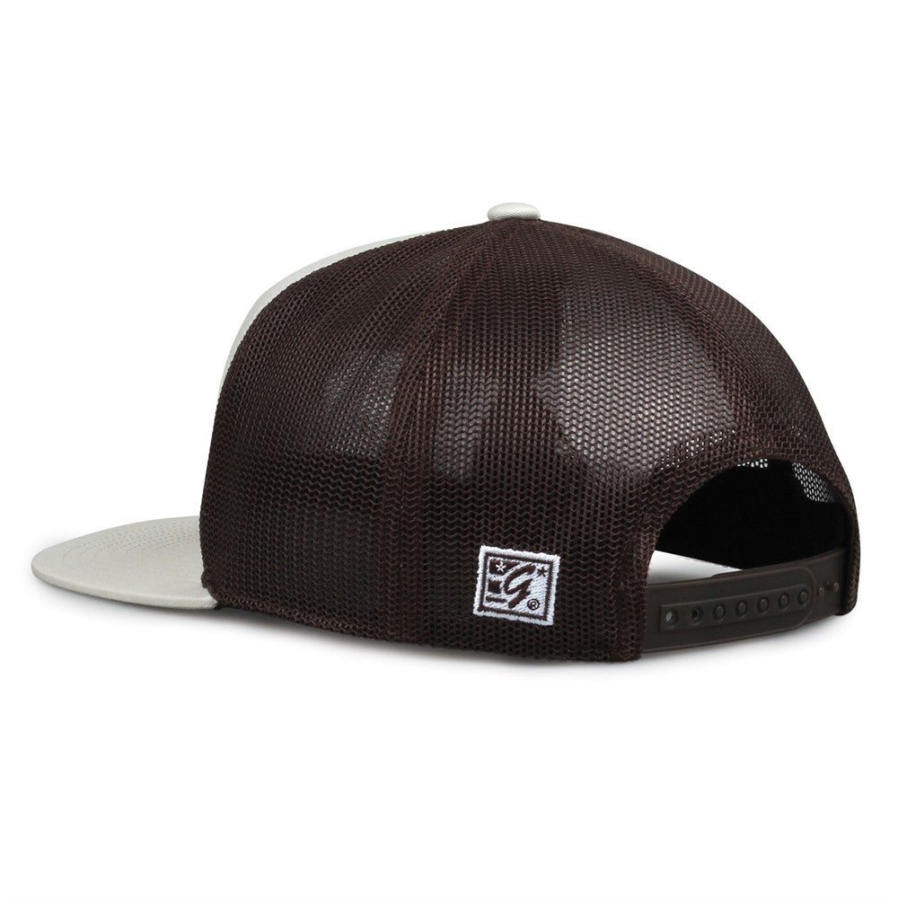 The Game Gb527 Euro Trucker Cap - Stone