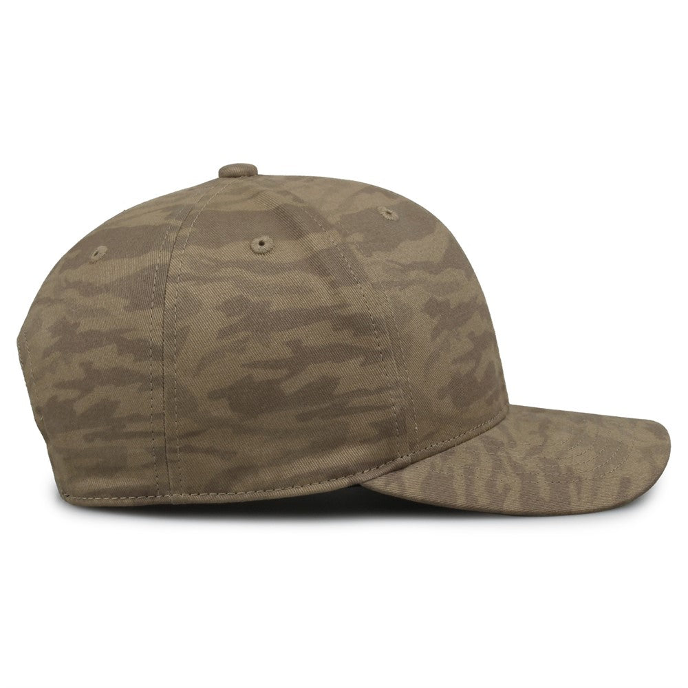 The Game Gb528 Ghost Camo Cap - Brown