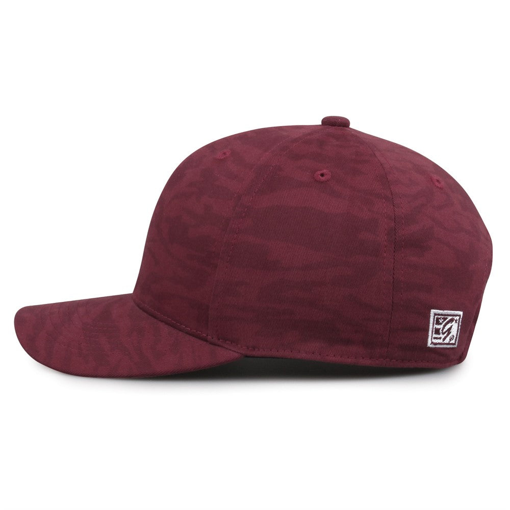The Game Gb528 Ghost Camo Cap - Maroon