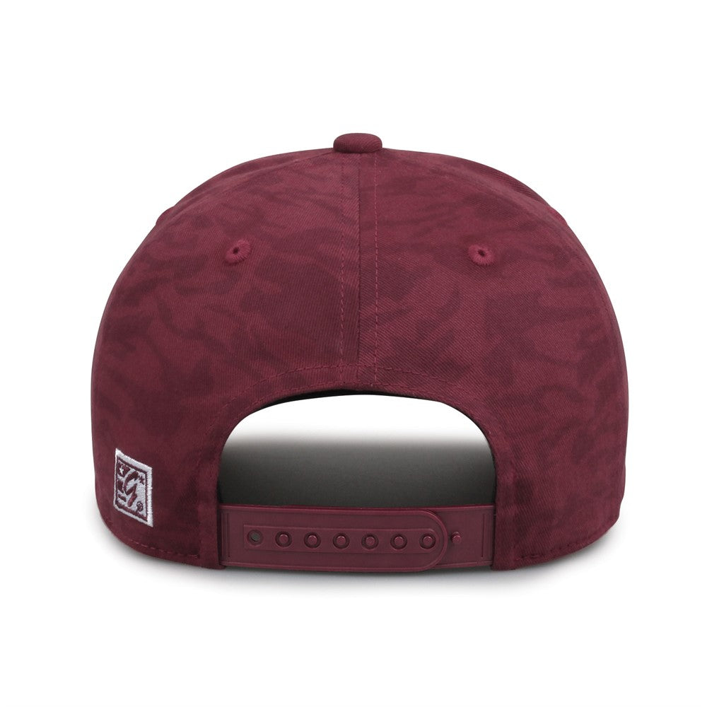 The Game Gb528 Ghost Camo Cap - Maroon