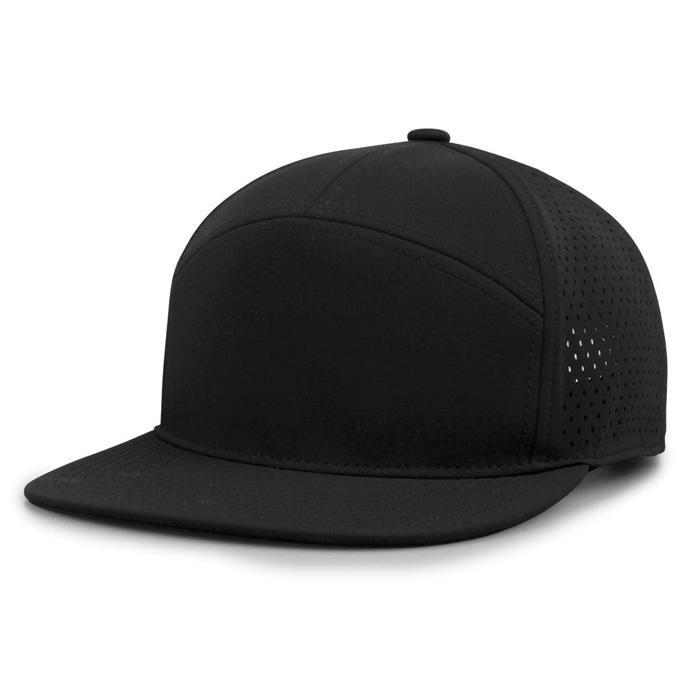 The Game Gb529 Performance Euro Cap - Black