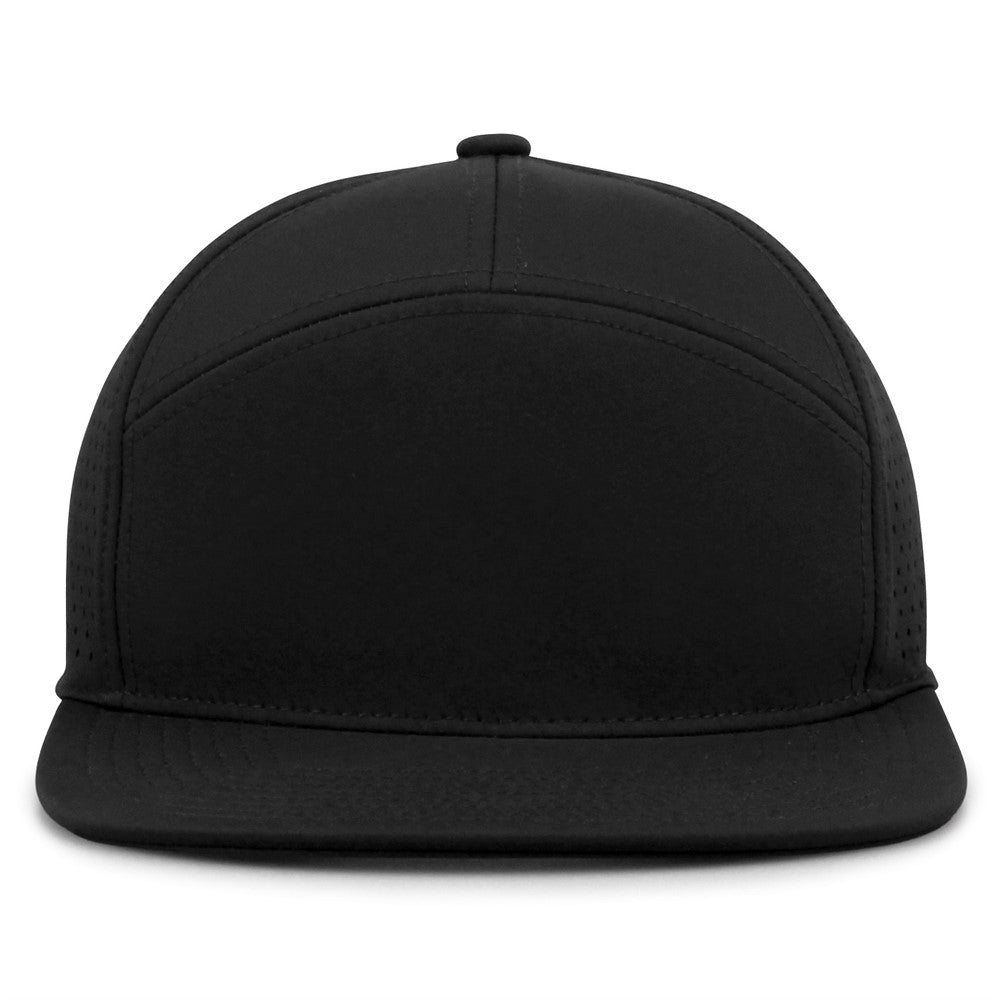 The Game Gb529 Performance Euro Cap - Black