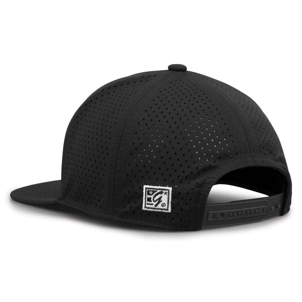The Game Gb529 Performance Euro Cap - Black