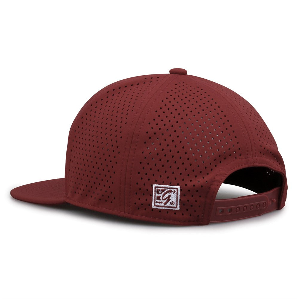 The Game Gb529 Performance Euro Cap - Cardinal