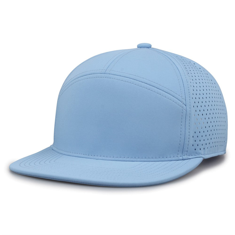 The Game Gb529 Performance Euro Cap - Columbia Blue