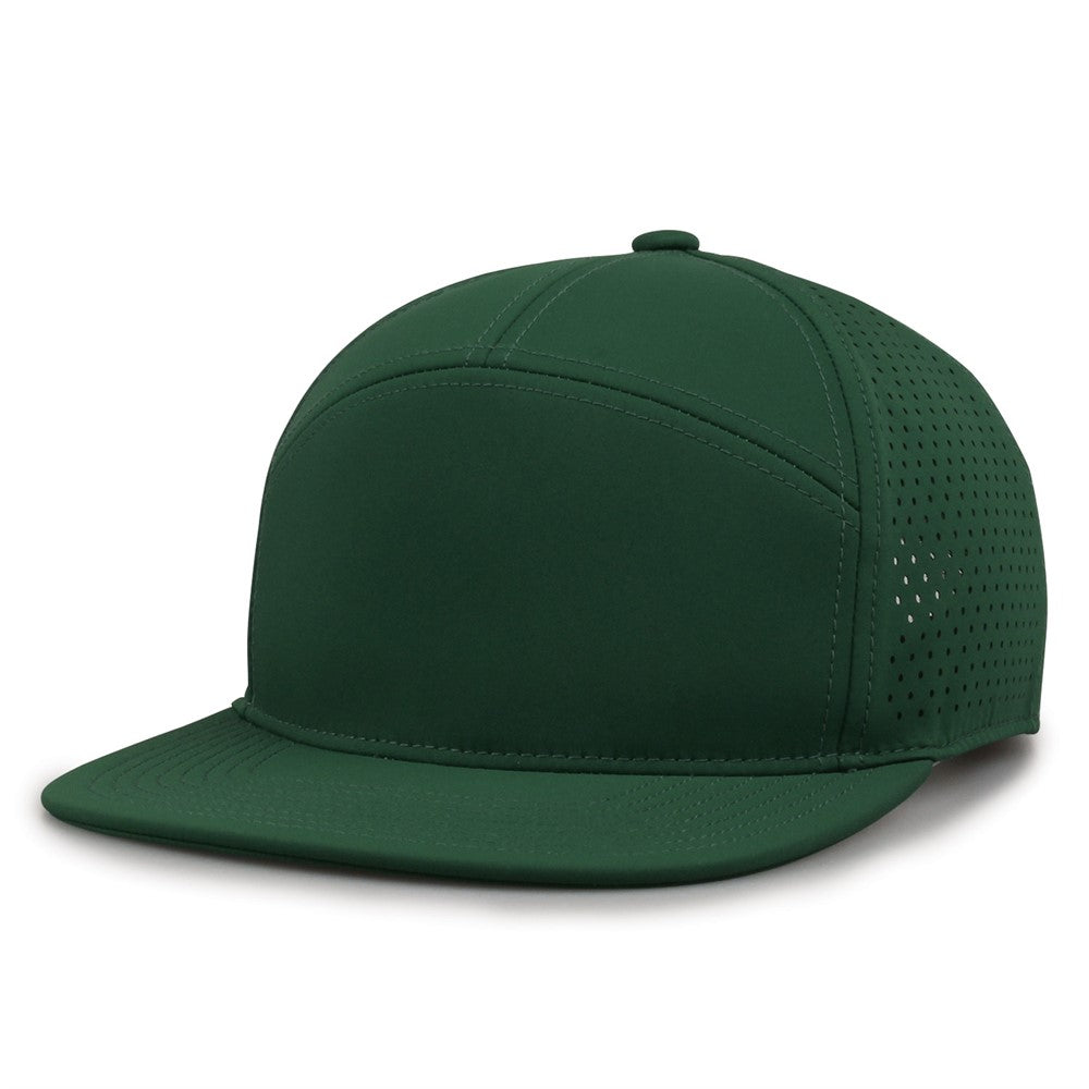 The Game Gb529 Performance Euro Cap - Dark Green