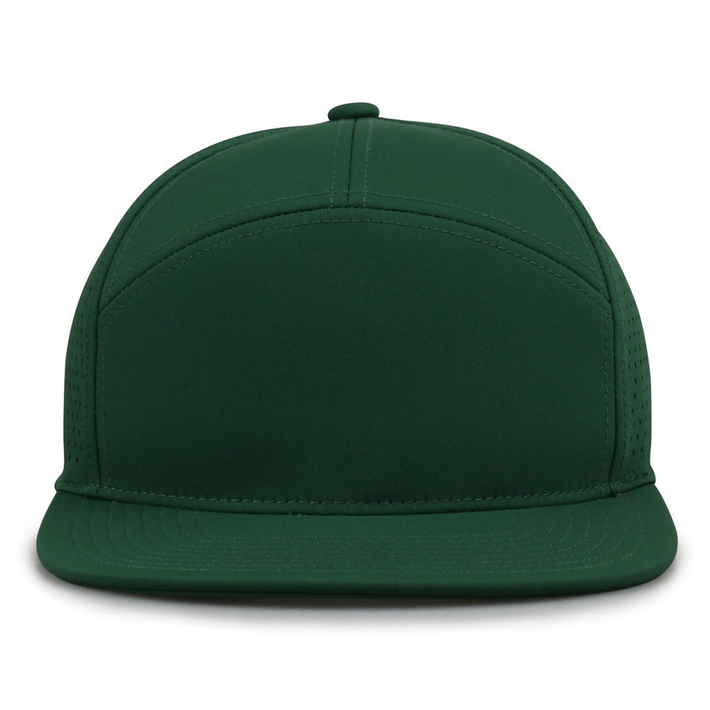 The Game Gb529 Performance Euro Cap - Dark Green