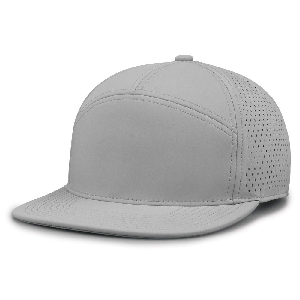 The Game Gb529 Performance Euro Cap - Light Gray