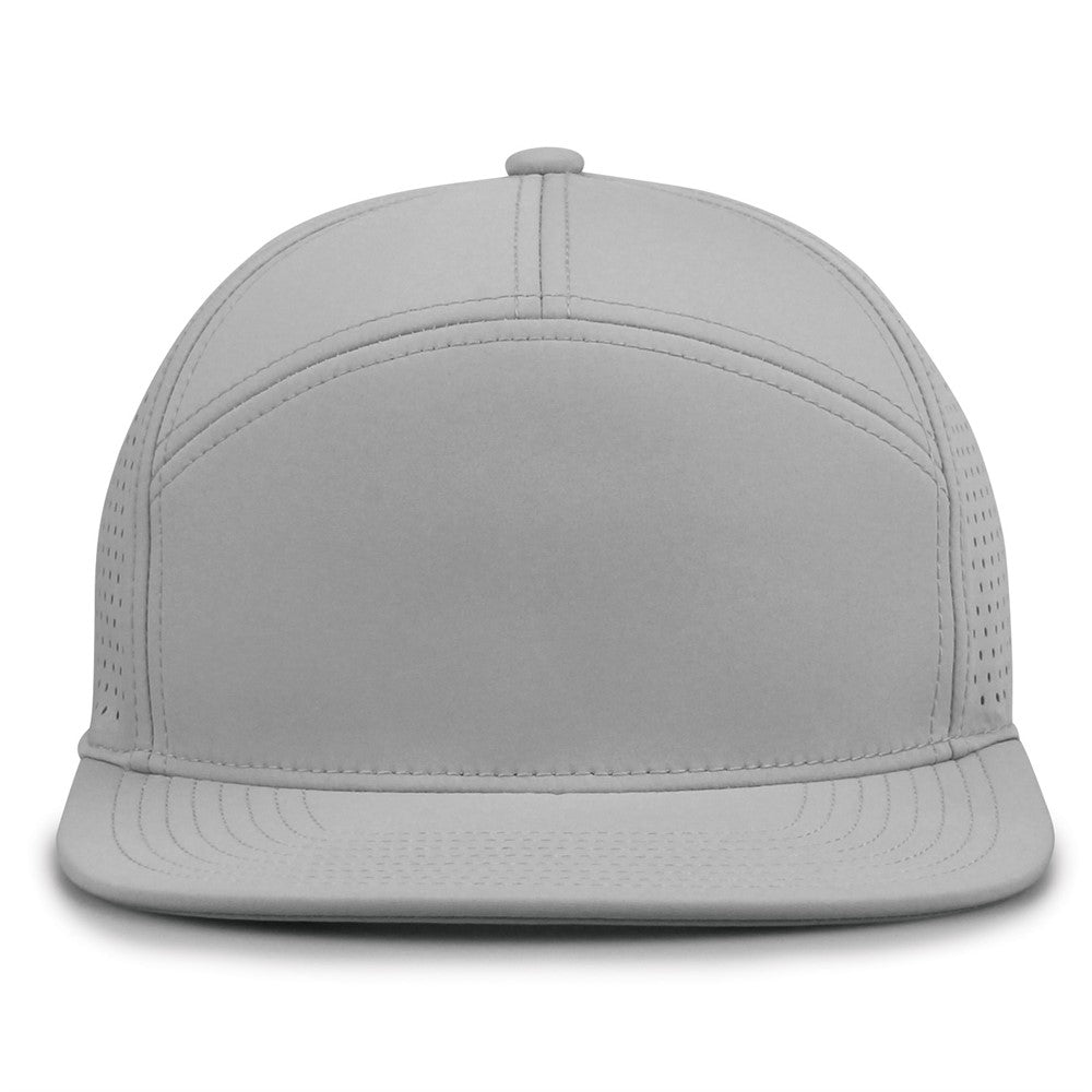 The Game Gb529 Performance Euro Cap - Light Gray