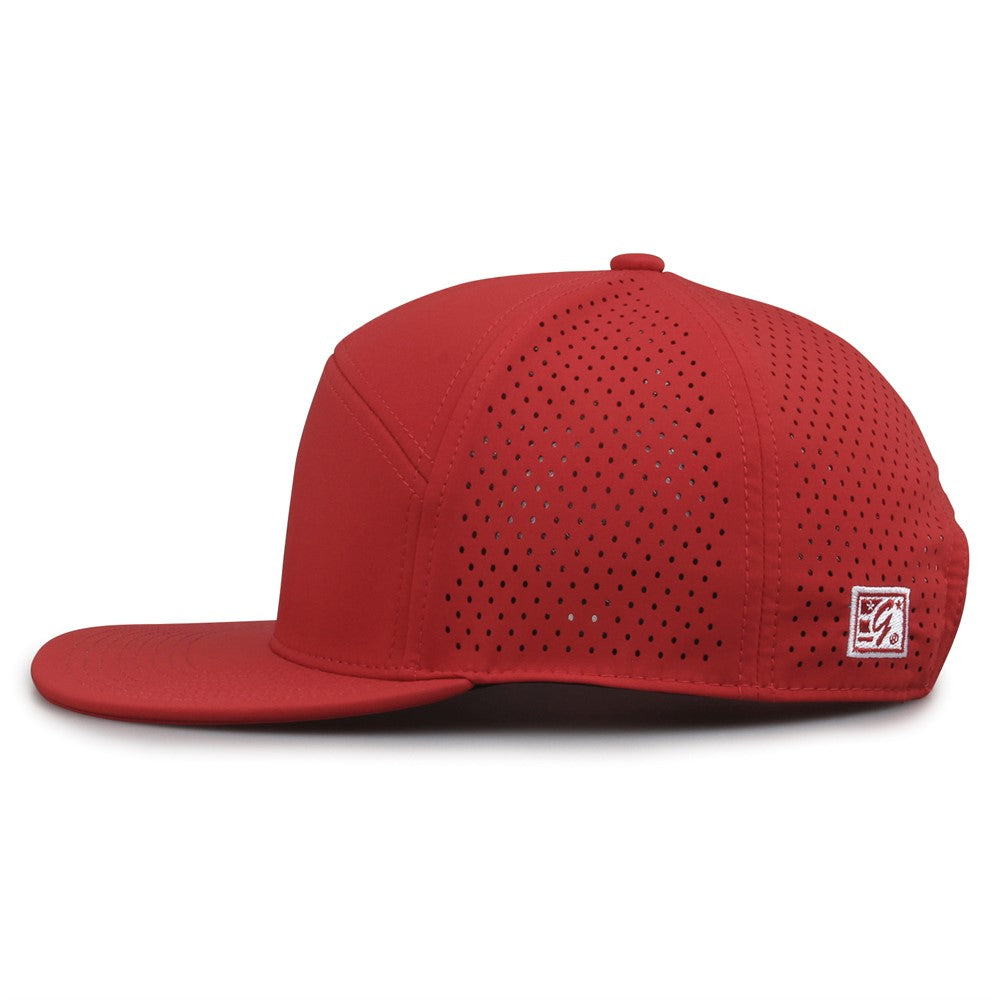 The Game Gb529 Performance Euro Cap - Red