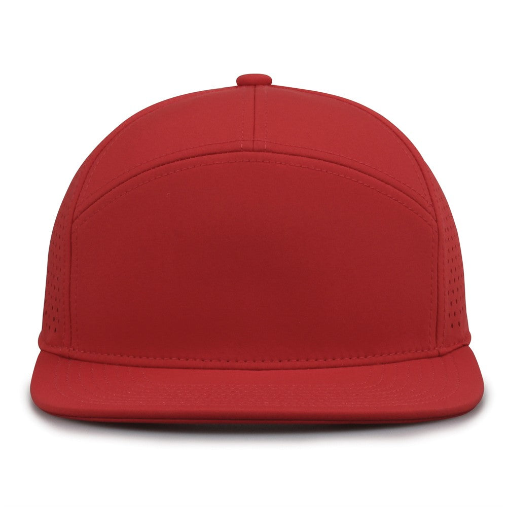 The Game Gb529 Performance Euro Cap - Red