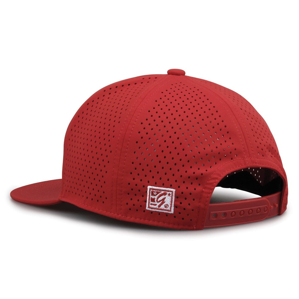 The Game Gb529 Performance Euro Cap - Red