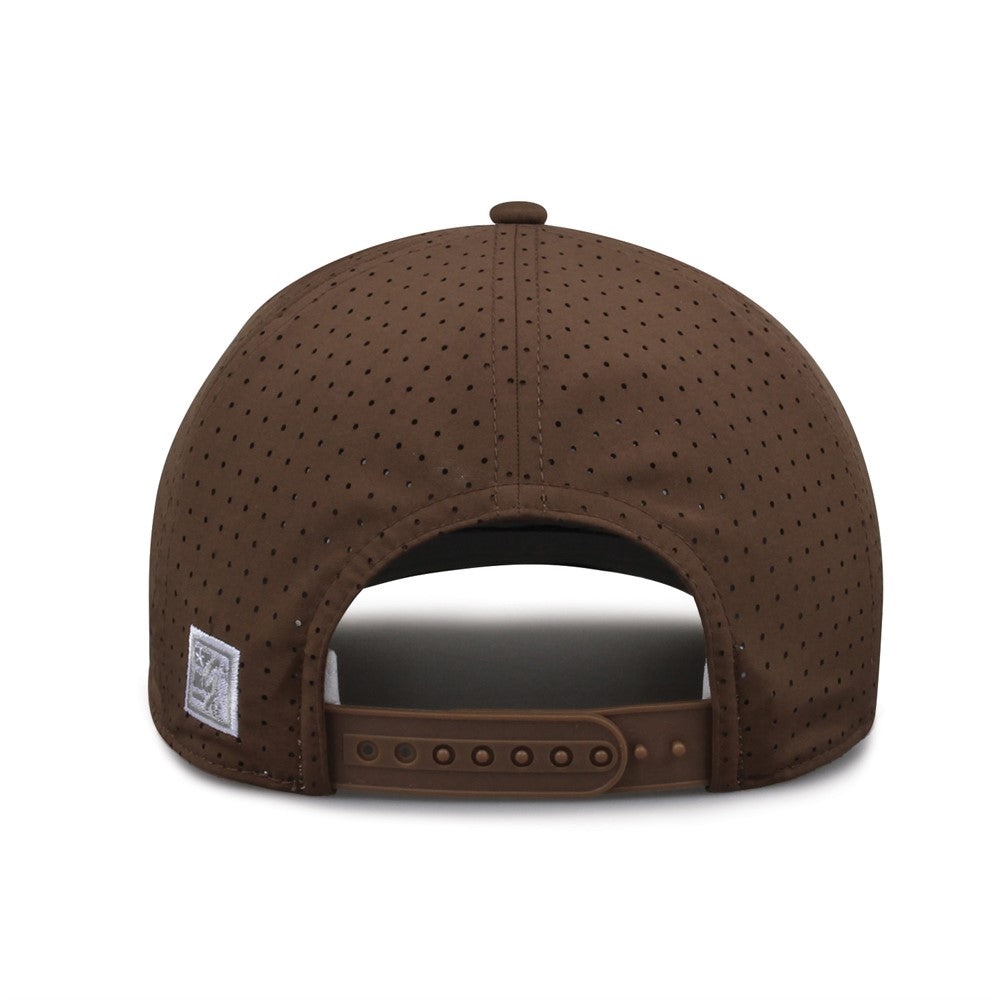 The Game Gb530 5 Panel Perforated Gamechanger Cap - Brown