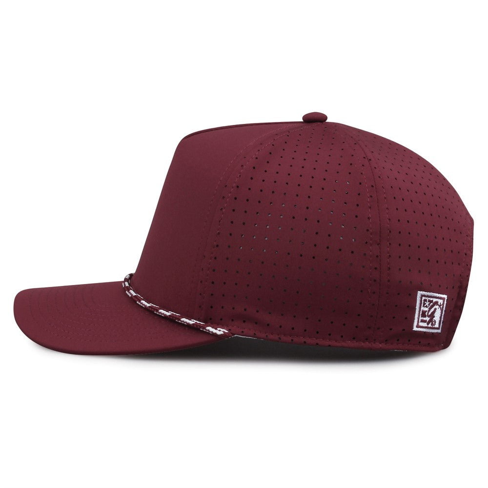 The Game Gb530 5 Panel Perforated Gamechanger Cap - Cardinal