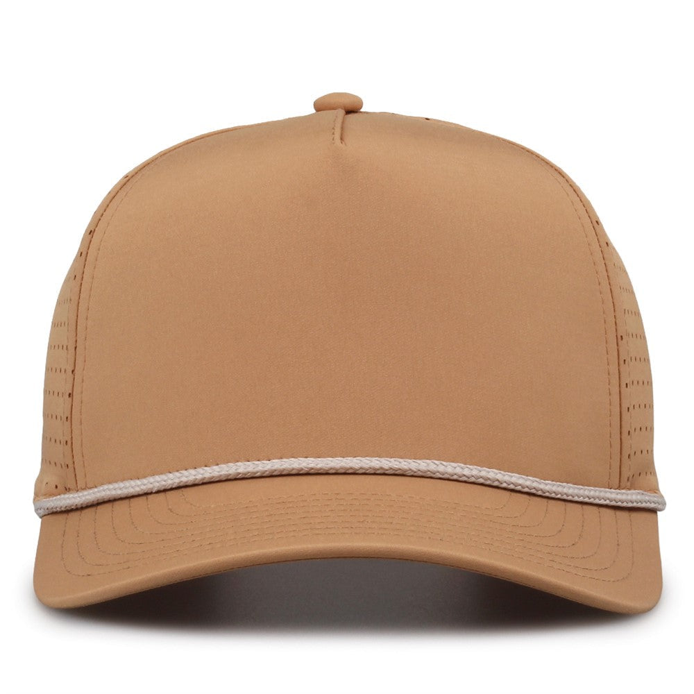 The Game Gb530 5 Panel Perforated Gamechanger Cap - Copper