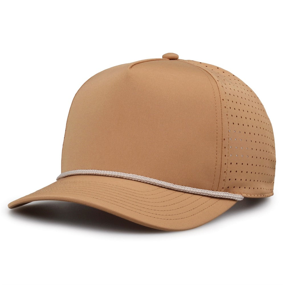 The Game Gb530 5 Panel Perforated Gamechanger Cap - Copper