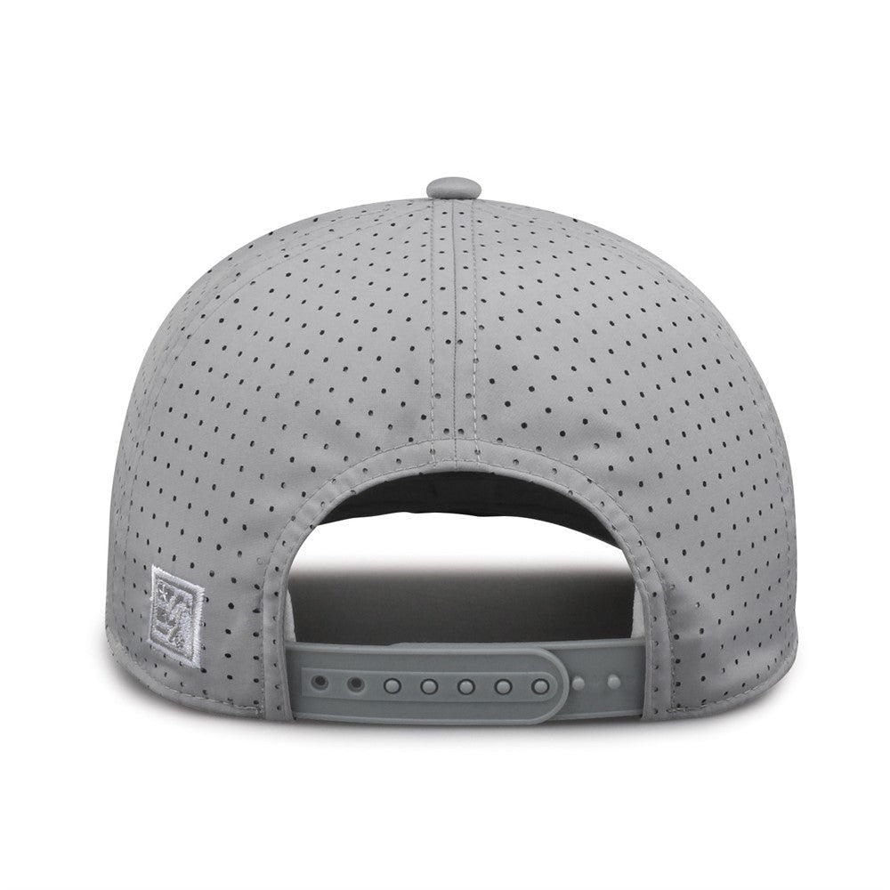 The Game Gb530 5 Panel Perforated Gamechanger Cap - Gray