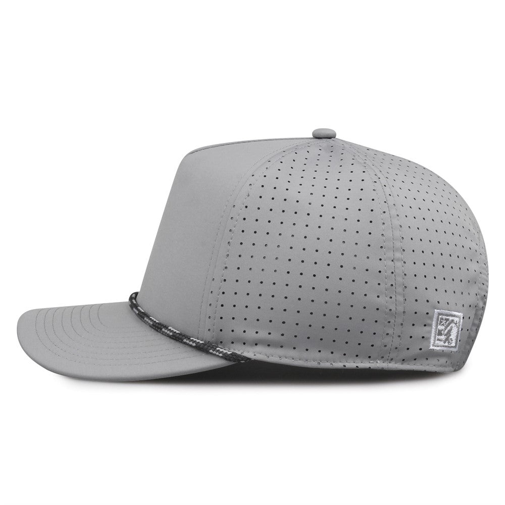 The Game Gb530 5 Panel Perforated Gamechanger Cap - Gray