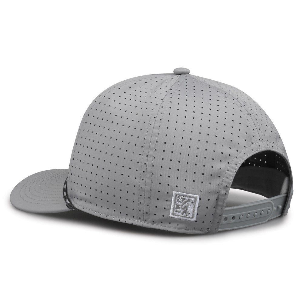 The Game Gb530 5 Panel Perforated Gamechanger Cap - Gray
