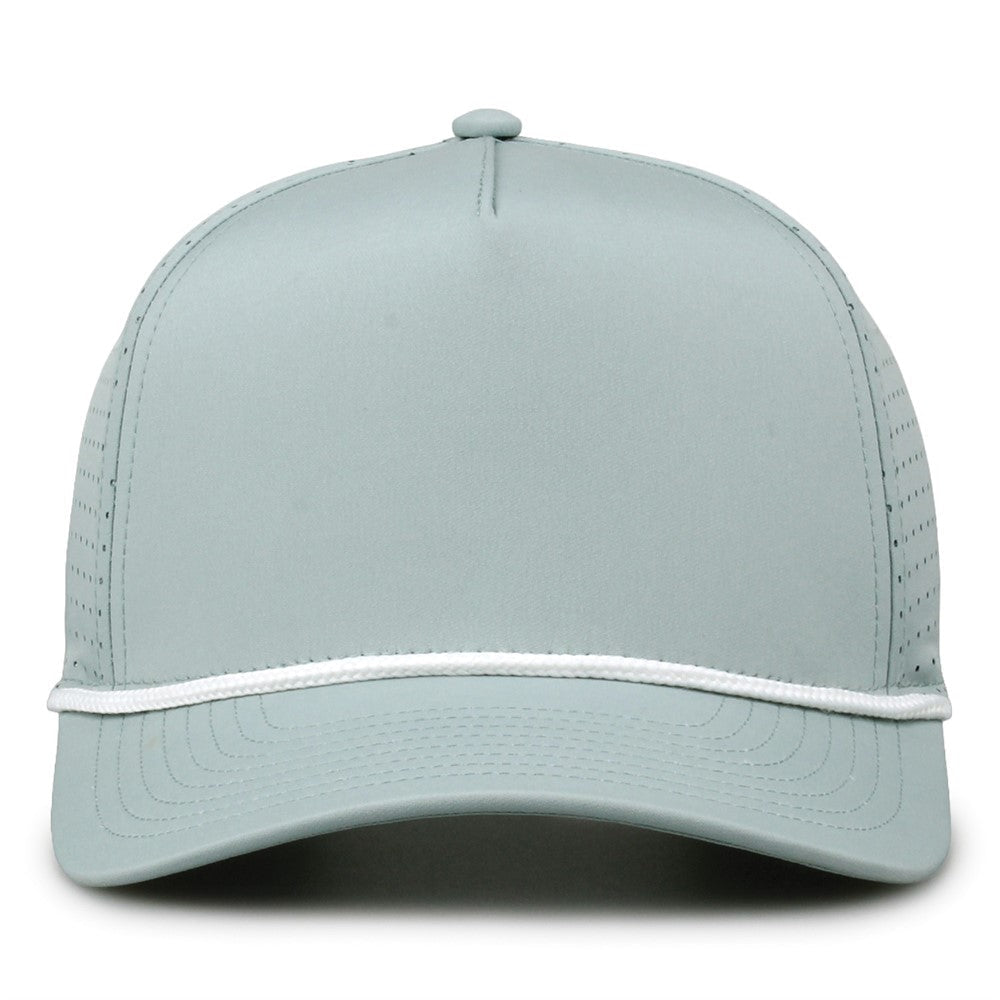 The Game Gb530 5 Panel Perforated Gamechanger Cap - Greenstone
